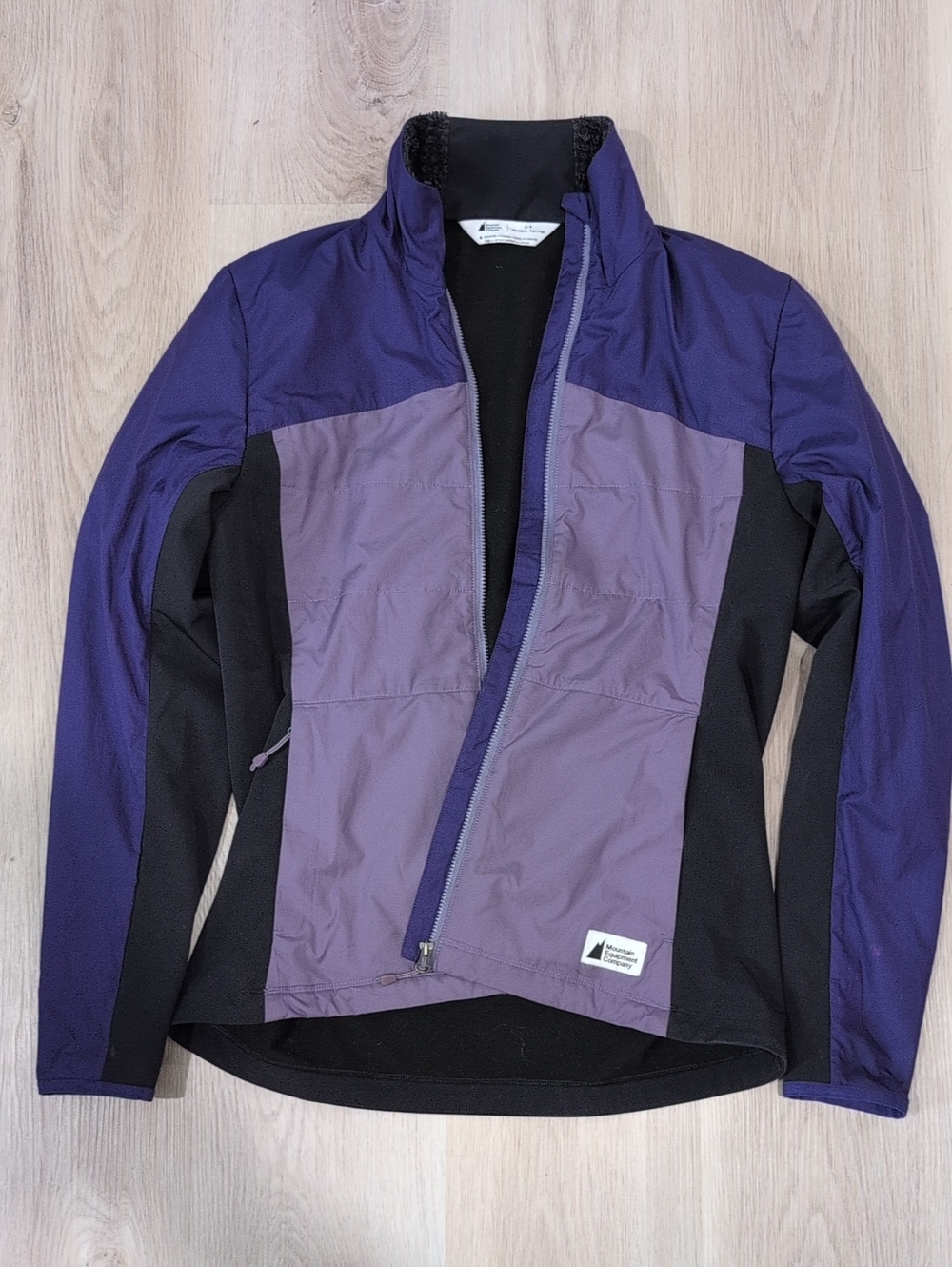 Women's Two-Tone Purple Utility Softshell Jacket